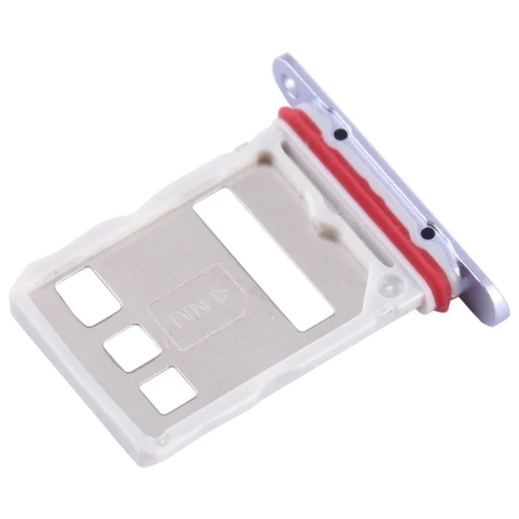 For Huawei Mate 60 SIM Card Tray Holder Replacement Part (without Logo) - Purple