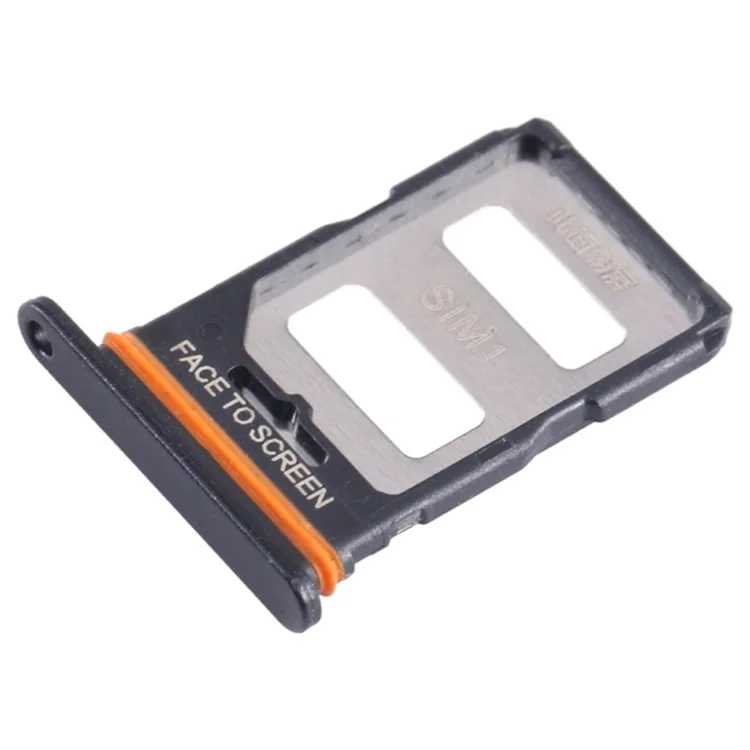 Per Xiaomi Poco F5 5G Dual SIM Card Tray Holder Replacement Part (senza logo) - Nero