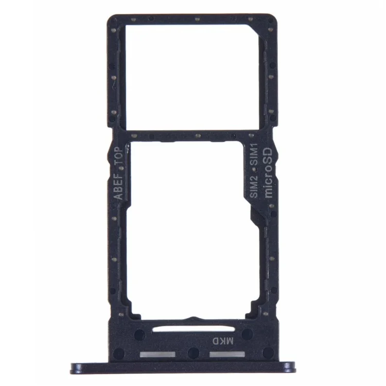 For Samsung Galaxy A25 5G (Global) (161.0 x 76.5 x 8.3mm) A256 OEM Dual SIM Card Tray Holder Replacement Part (without Logo) - Black