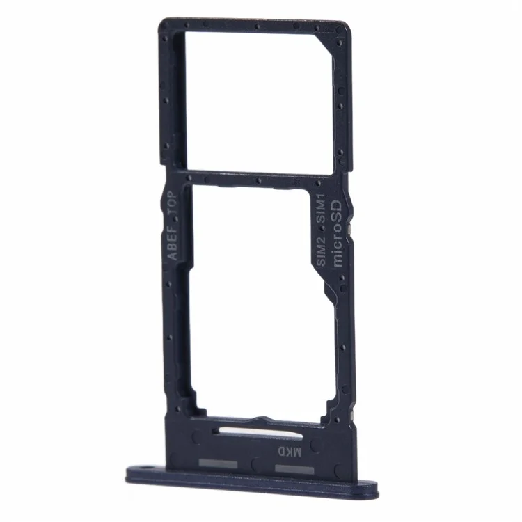 For Samsung Galaxy A25 5G (Global) (161.0 x 76.5 x 8.3mm) A256 OEM Dual SIM Card Tray Holder Replacement Part (without Logo) - Black