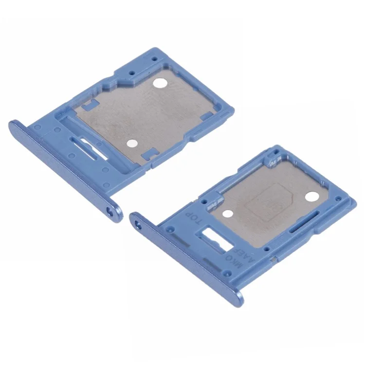 Pour Samsung Galaxy A15 4G A155 OEM Dual SIM Carte Tray Slot Solder Remplacement (sans Logo) - Bleu