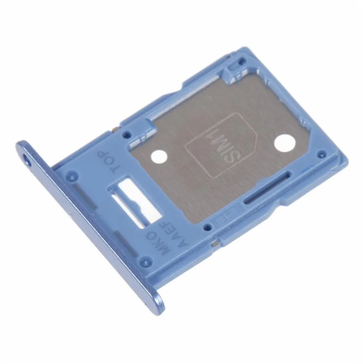 Pour Samsung Galaxy A15 4G A155 OEM Dual SIM Card Tray Slot Holder Replacement (without Logo) - Bleu