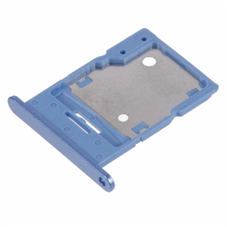 Pour Samsung Galaxy A15 4G A155 OEM Dual SIM Carte Tray Slot Solder Remplacement (sans Logo) - Bleu