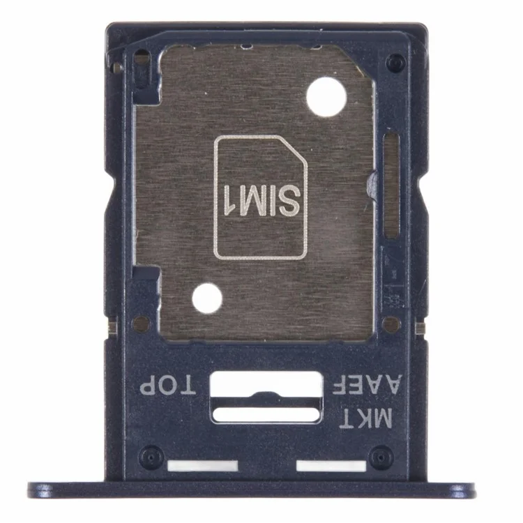 Para Samsung Galaxy A15 5G A156 Bandeja de tarjeta SIM dual Ranura de repuesto OEM (sin logotipo) - Negro
