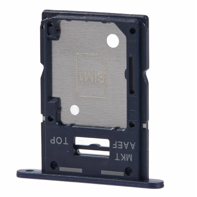 Para Samsung Galaxy A15 5G A156 Bandeja de tarjeta SIM dual Ranura de repuesto OEM (sin logotipo) - Negro