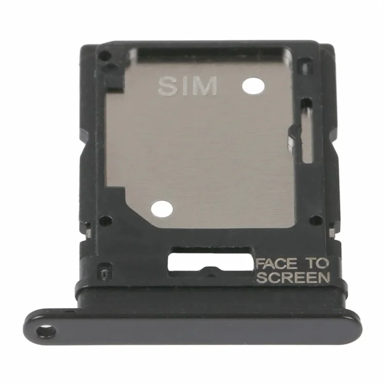 Per Xiaomi Redmi Note 12 Pro 4G SIM Card Tray Holder Parte di ricambio (senza logo) - Nero