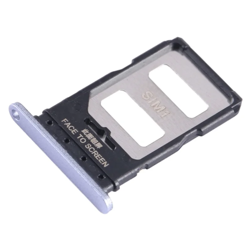 For Xiaomi Redmi Note 13 Pro+ 5G Dual SIM Card Tray Holder Replacement Part (without Logo) - Purple