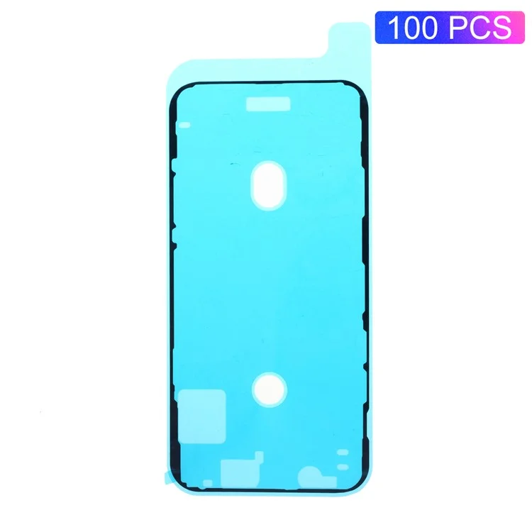 100Pcs/Pack Middle Plate Screen Frame Adhésif Autocollants pour Apple iPhone 11 Pro 5,8 pouces