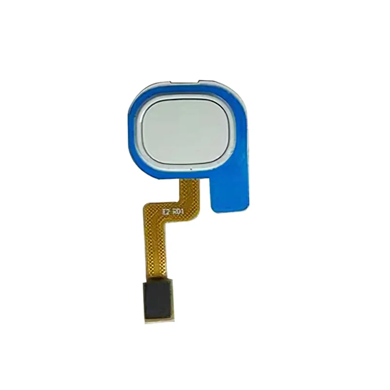 For Samsung Galaxy A21s A217 OEM Home Key Fingerprint Button Flexible Cable Replacement Part (without Logo) - White