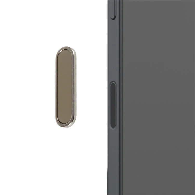 Camera Control Capture Button For iPhone 16 / 16 Plus / 16 Pro / 16 Pro Max Support Control Zoom Click Slide - Titanium Gold