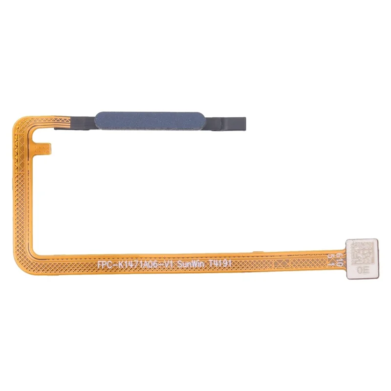 For Samsung Galaxy A06 4G A065 OEM Home Key Fingerprint Button Flex Cable Part (Without Logo) - Black