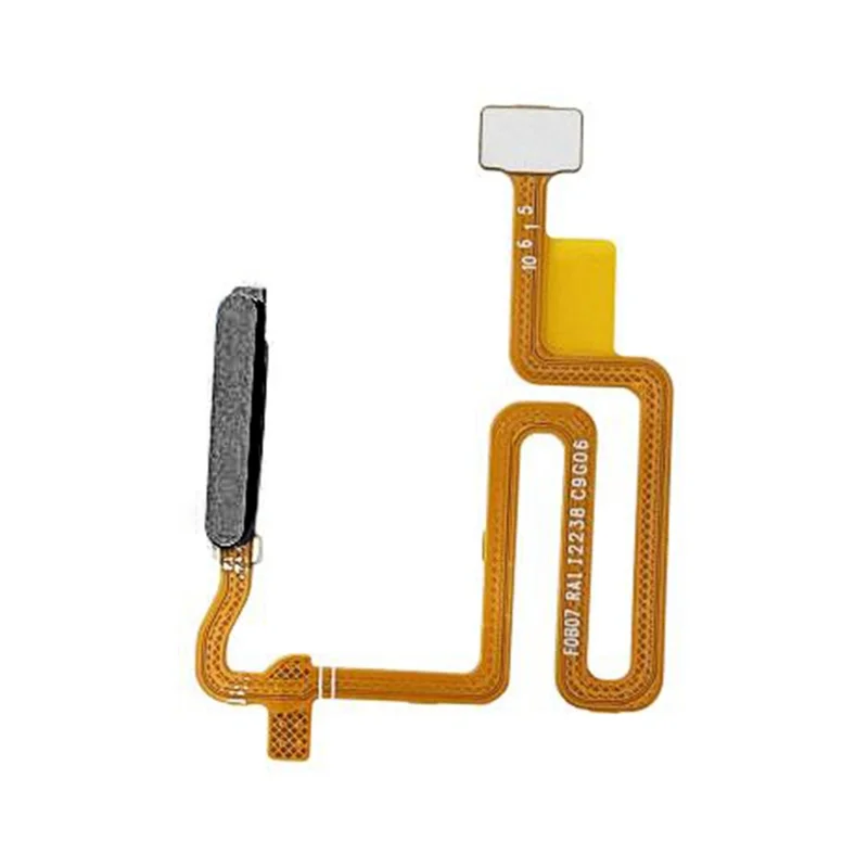 For Oppo A54s OEM Home Key Fingerprint Button Flex Cable Part (Without Logo) - Black
