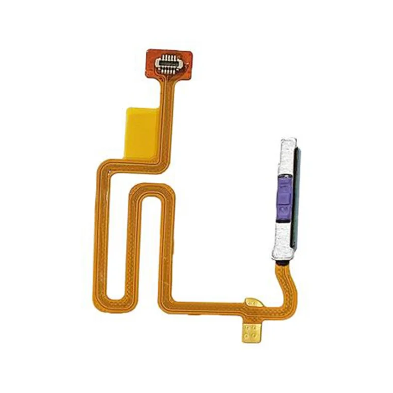 For Oppo A54s OEM Home Key Fingerprint Button Flex Cable Part (Without Logo) - Black