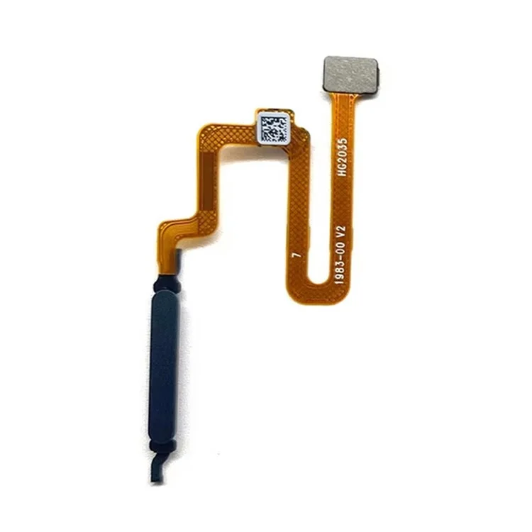 Для Xiaomi Redmi Note 12 Pro 4G OEM кнопка Home с датчиком отпечатка пальцев гибкий кабель (без логотипа) - Черный