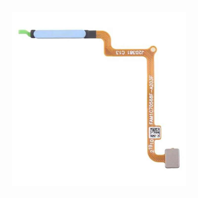 For Xiaomi Redmi 14C 4G / 14C 5G OEM Home Key Fingerprint Button Flex Cable Part (Without Logo) - Baby Blue