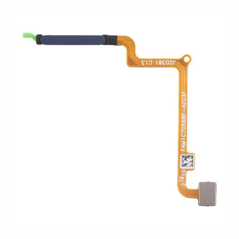 For Xiaomi Redmi 14C 4G / 14C 5G OEM Home Key Fingerprint Button Flex Cable Part (Without Logo) - Blue