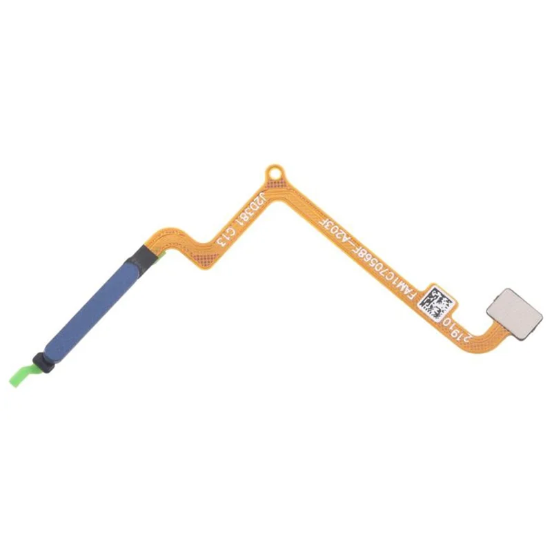 For Xiaomi Redmi 14C 4G / 14C 5G OEM Home Key Fingerprint Button Flex Cable Part (Without Logo) - Blue