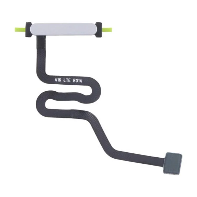 Cable Flexible de Botón de Inicio con Sensor de Huella para Samsung Galaxy A16 4G A165 (Sin Logotipo) - Gris