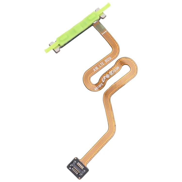 Cable Flexible de Botón de Inicio con Sensor de Huella para Samsung Galaxy A16 4G A165 (Sin Logotipo) - Gris