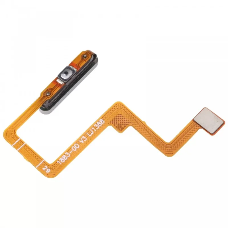 For Xiaomi Redmi Note 11 Pro+ 5G OEM Home Key Fingerprint Button Flex Cable Part (Without Logo) - Black