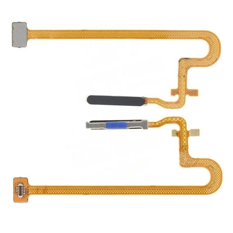 For Realme C53 (Global) / C51 / C60 / Note 50 4G OEM Home Key Fingerprint Button Flex Cable Part (Without Logo) - Black