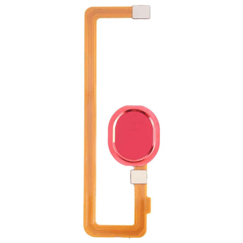For Samsung Galaxy A10S A107 OEM Home Key Fingerprint Button Flex Cable  (without Logo) - Red