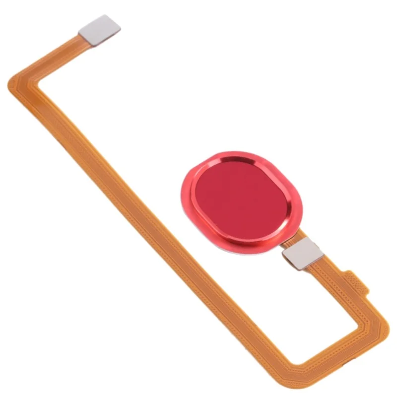 For Samsung Galaxy A10S A107 OEM Home Key Fingerprint Button Flex Cable  (without Logo) - Red