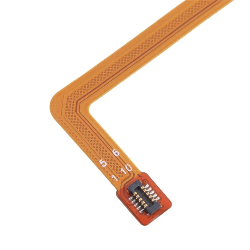 For Samsung Galaxy A10S A107 OEM Home Key Fingerprint Button Flex Cable  (without Logo) - Red