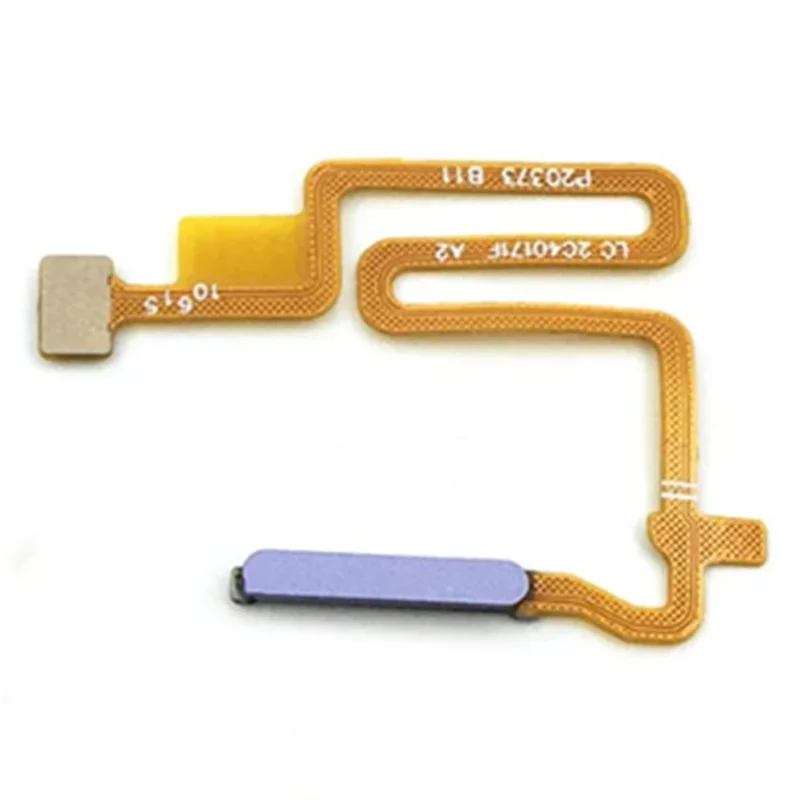 For Realme 7 5G / 8s 5G OEM Home Key Fingerprint Button Flex Cable Part (Without Logo) - Purple