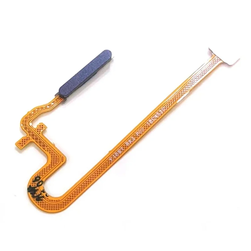 For Realme C33 4G OEM Home Key Fingerprint Button Flex Cable Part (Without Logo) - Black