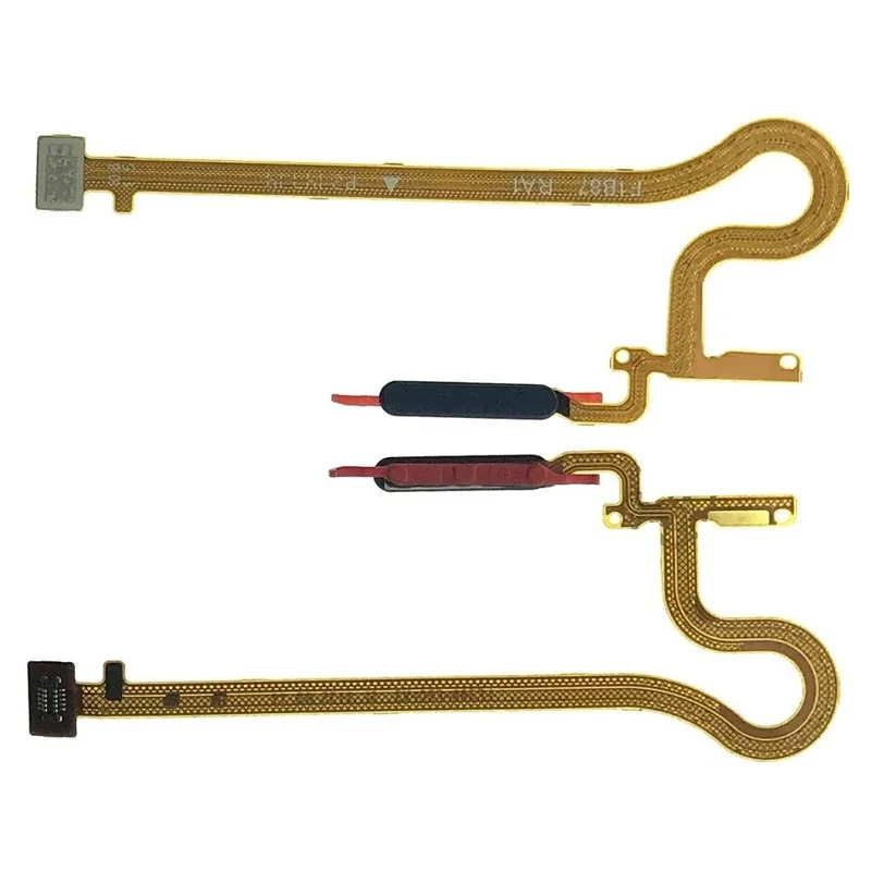 Черный OEM-шлейф кнопки датчика отпечатков пальцев (без логотипа) для vivo Y15s 4G (vivo Y15c) V2120 / Y15a