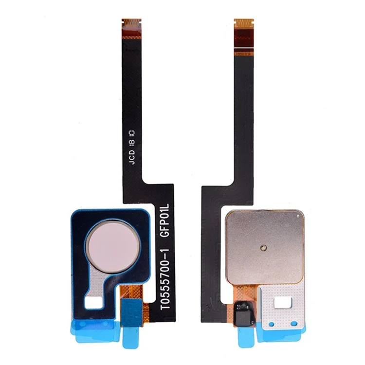 Pour Google Pixel 3 XL OEM Home Key Fingerprint Button Flex Cable Part Replacement (sans logo) - Rose