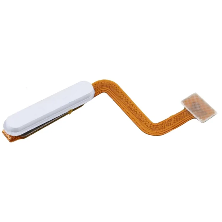 OEM Home Key Fingerprint Button Flexible Cable Replacement Part (without Logo) for Samsung Galaxy M51 M515F - White