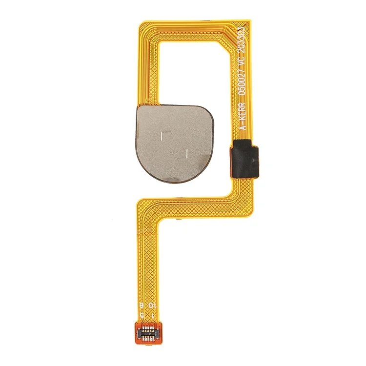 OEM Home Key Fingerprint Button Flex Cable Part Replacement (without Logo) for LG K51 - Grey
