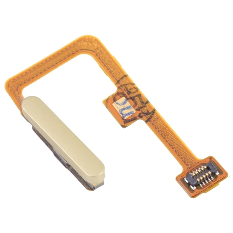 OEM Home Key Fingerprint Button Flexible Cable Replacement Part (without Logo) for Xiaomi Mi 11 Lite 4G M2101K9G / 11 Lite 5G - Yellow