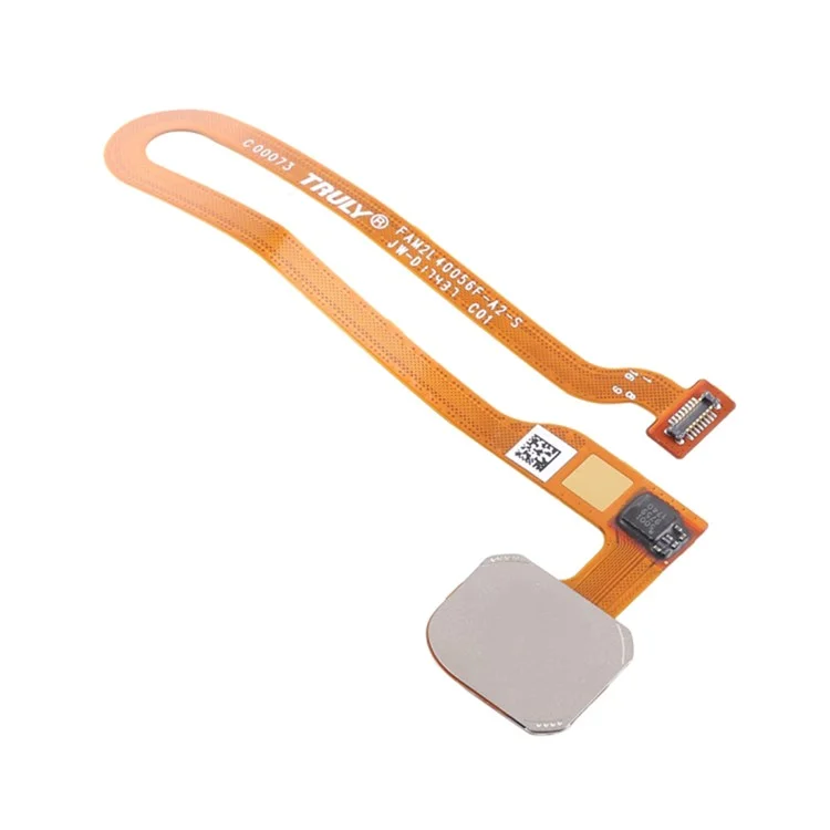 OEM Home Key Fingerprint Button Flex Cable Part Replacement (without Logo) for Oppo A83/A73/A79 - Black