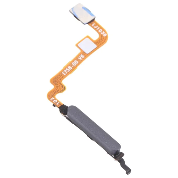 OEM Home Key Fingerprint Button Flex Cable Part Replacement (without Logo) for Xiaomi Redmi Note 10 4G M2101K7AI/M2101K7AG / Note 10S M2101K7BG/M2101K7BI/M2101K7BNY - Grey