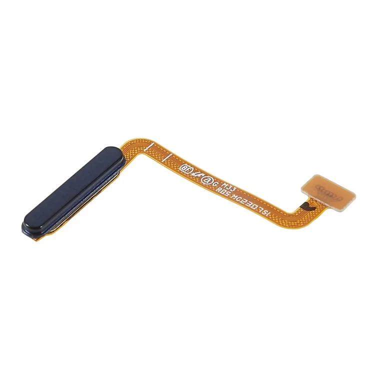 Para o Samsung Galaxy M33 5G (versão Global) SM-M336B OEM Home Chave o Botão de Impressão Digital Substituição da Peça de Cabo (sem Logotipo) - Azul