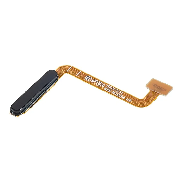 Pour Samsung Galaxy M23 5G SM-M236B OEM Home Key Empreinte Flex Flex Cable Part Remplacement (sans Logo) - le Noir