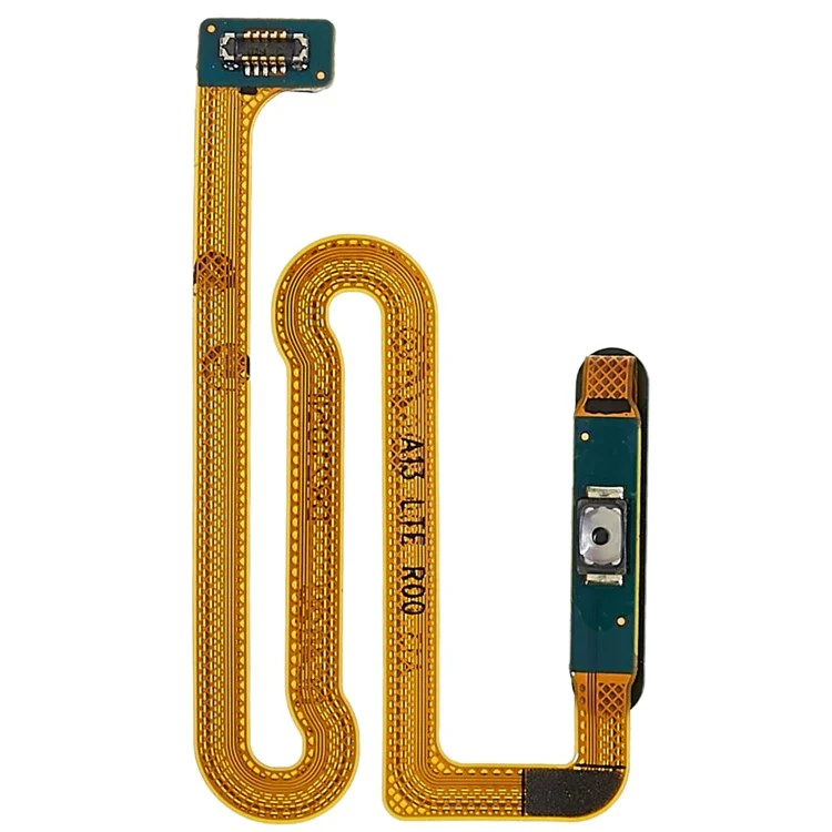 Pour Samsung Galaxy A13 4G A135 OEM Home Key Empreinte Bouton Flex Cable Pièce de Pièce (sans Logo) - le Noir