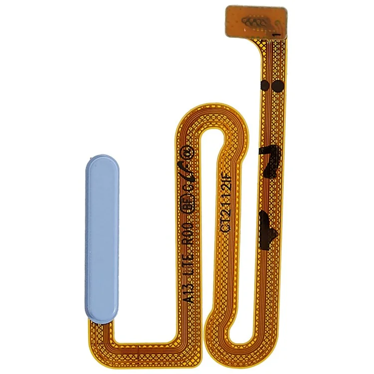 Para Samsung Galaxy A13 4G A135 OEM Home Key Fingerprint Button Flex Cable Part Replacement (sin logo) - Azul