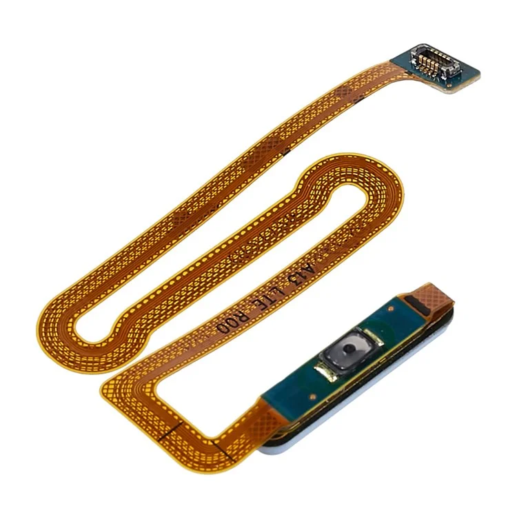 Para Samsung Galaxy A13 4G A135 OEM Home Key Fingerprint Button Flex Cable Part Replacement (sin logo) - Azul