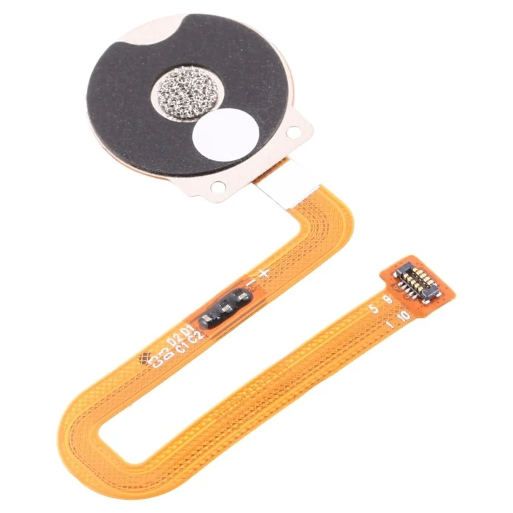For Nokia 6.2 / 7.2 OEM Home Key Fingerprint Button Flex Cable Part (without Logo)  - Black