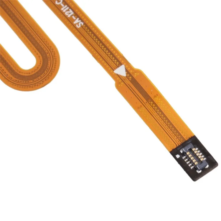 Para Samsung Galaxy A03s A037F (164.2 x 75.9 x 9.1 Mm) Cable Flexible de la Huella Digital de Inicio OEM (sin Logotipo) - Negro