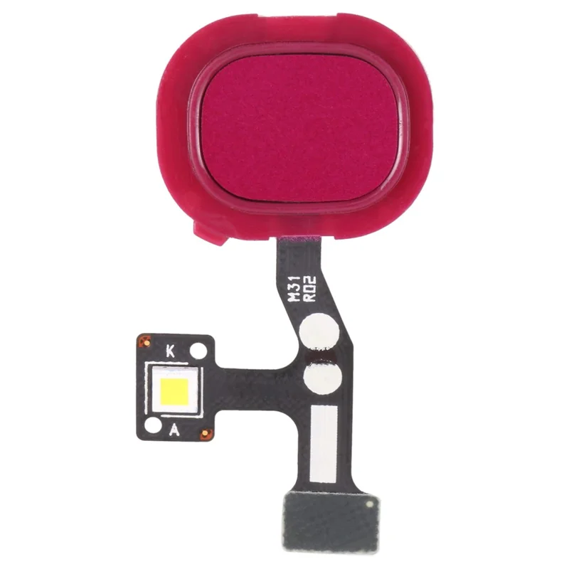 For Samsung Galaxy M31 M315 OEM Home Key Fingerprint Button Flex Cable (without Logo) - Red
