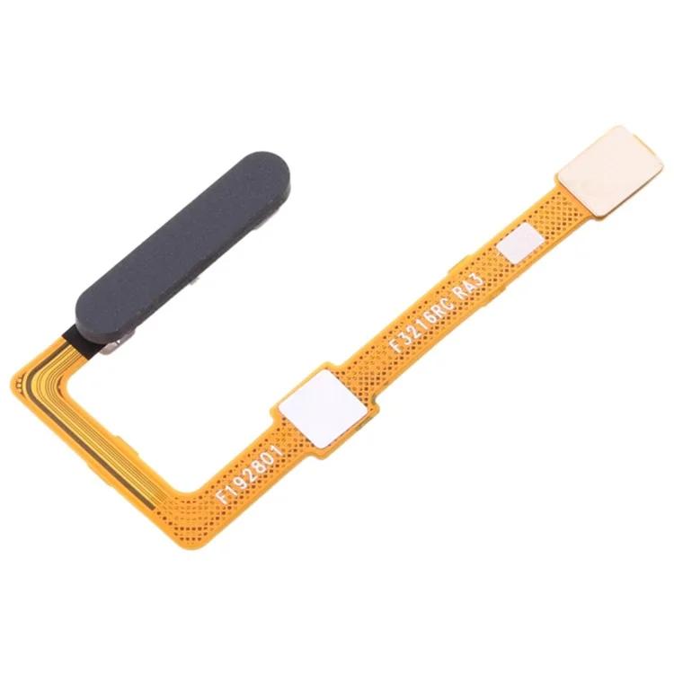 For Huawei Y9s OEM Home Key Fingerprint Button Flexible Cable Replacement Part (without Logo) - Black