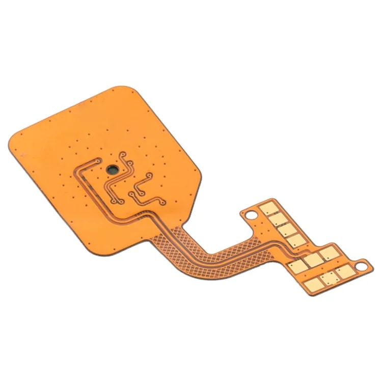 Pour LG G8S Thinq LMG810 OEM Home Key Empreinte Bouton Flex Cable Remplacement du Câble (sans Logo) - Bleu Foncé