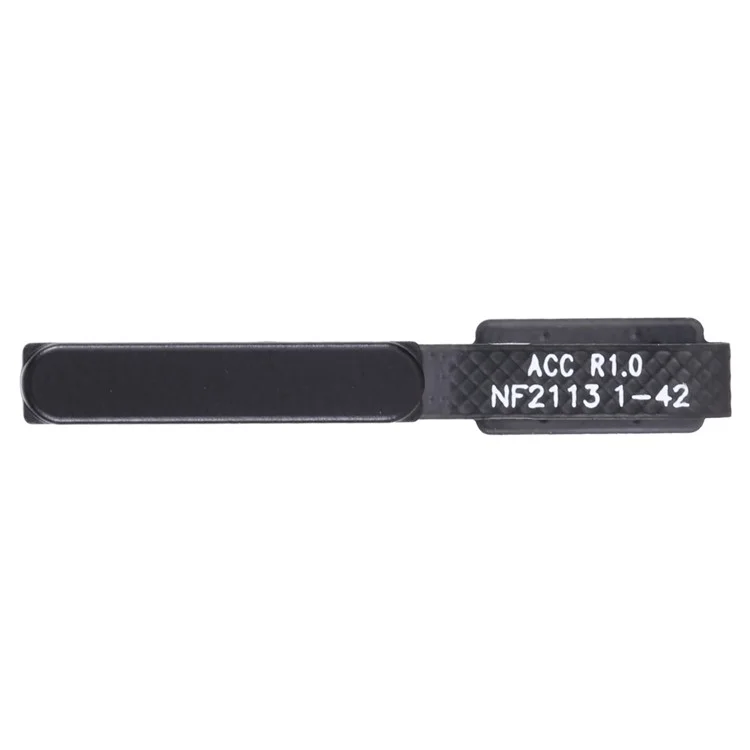 Para Sony Xperia 10 III 5G OEM Home Key Botón de Huella Digital Part (sin Logotipo) - Negro