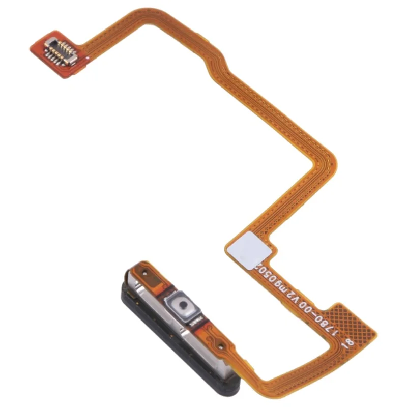 For Xiaomi Redmi K40 Gaming / Poco F3 GT OEM Home Key Fingerprint Button Flex Cable Repair Part (without Logo) - Black