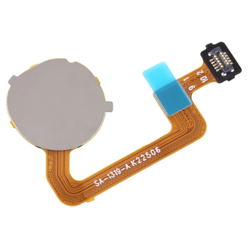 For Xiaomi Redmi 12C 4G OEM Home Key Fingerprint Button Flex Cable Part Replacement (without Logo) - Black